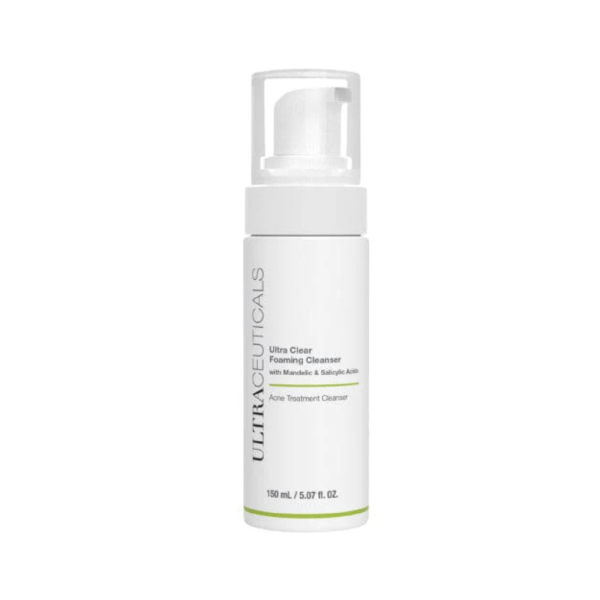 Ultra clear foaming cleanser